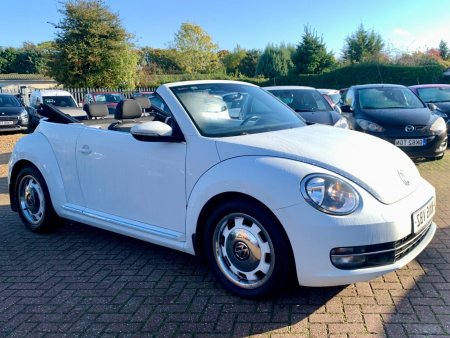 VOLKSWAGEN BEETLE 1.6 TDI BlueMotion Tech Design Cabriolet Euro 5 (s/s) 2dr